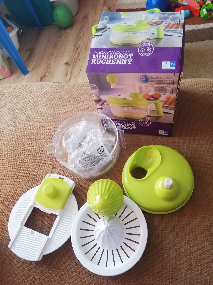 Mini robot kuchenny, szatkownica
