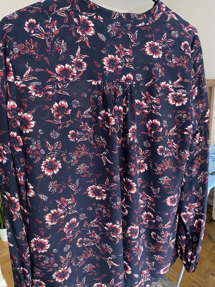 Koszula bluzka Tommy Hilfiger w kwiaty 38