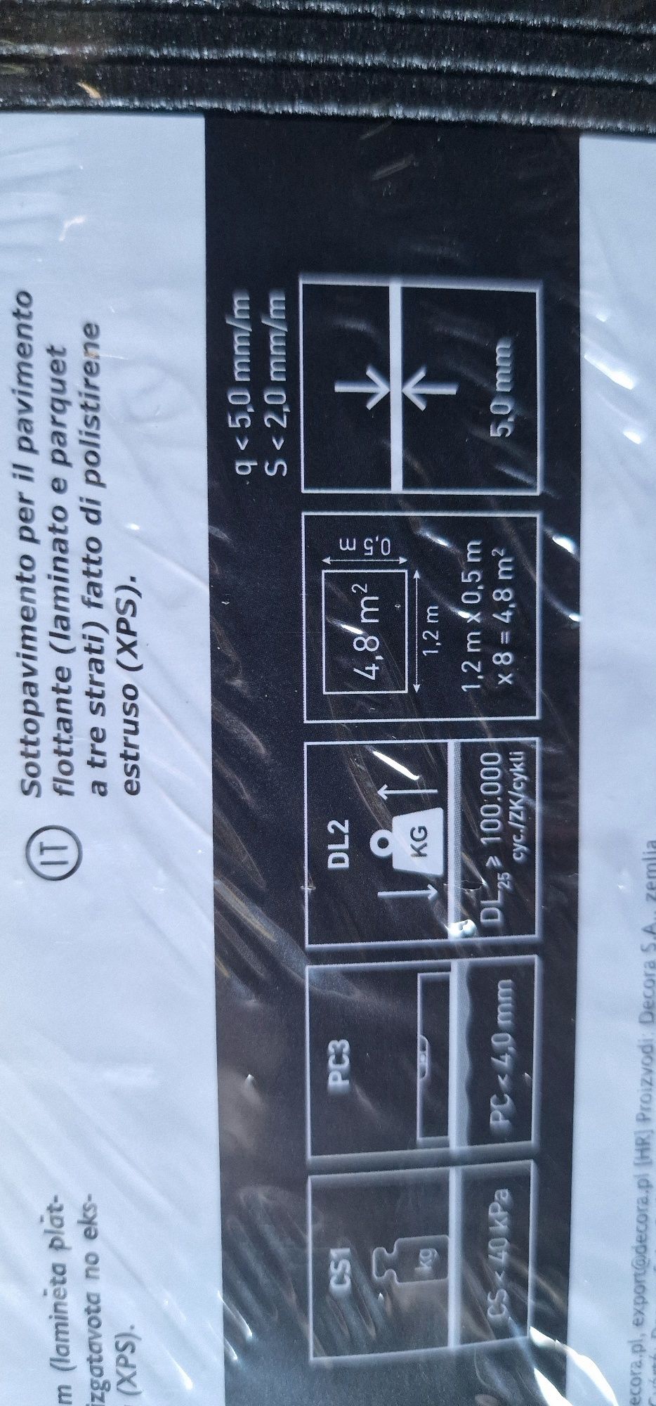 Podkład pod panele podłogowe FixPrix 5mm