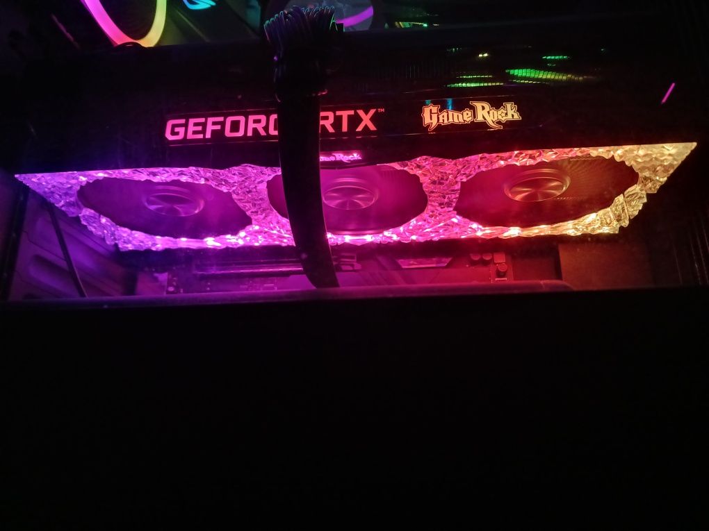 Видеокарта Palit PCI-Ex GeForce RTX 3070 Ti GameRock 8GB