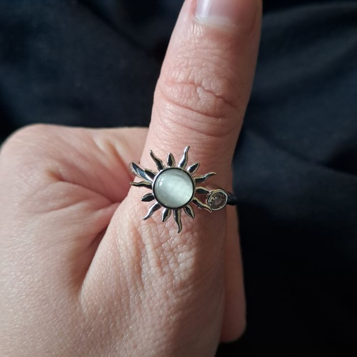 Каблучка спінер кільце що крутиться каблучка сонце sunny spinner ring