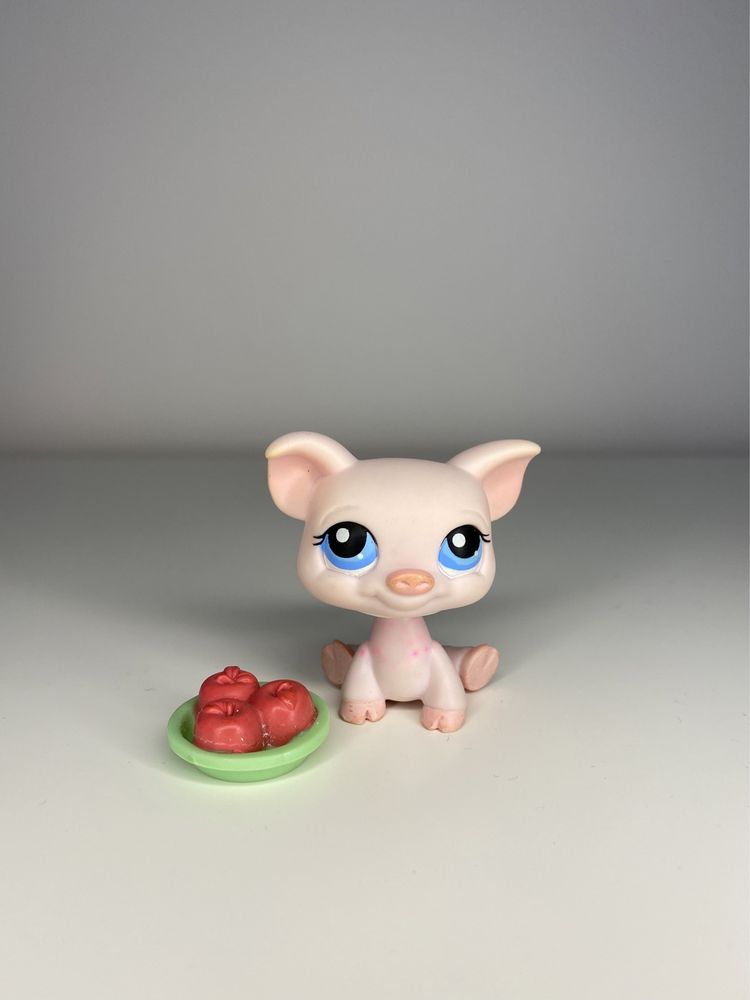 Littlest Pet Shop - świnka #87 wraz z akcesorium