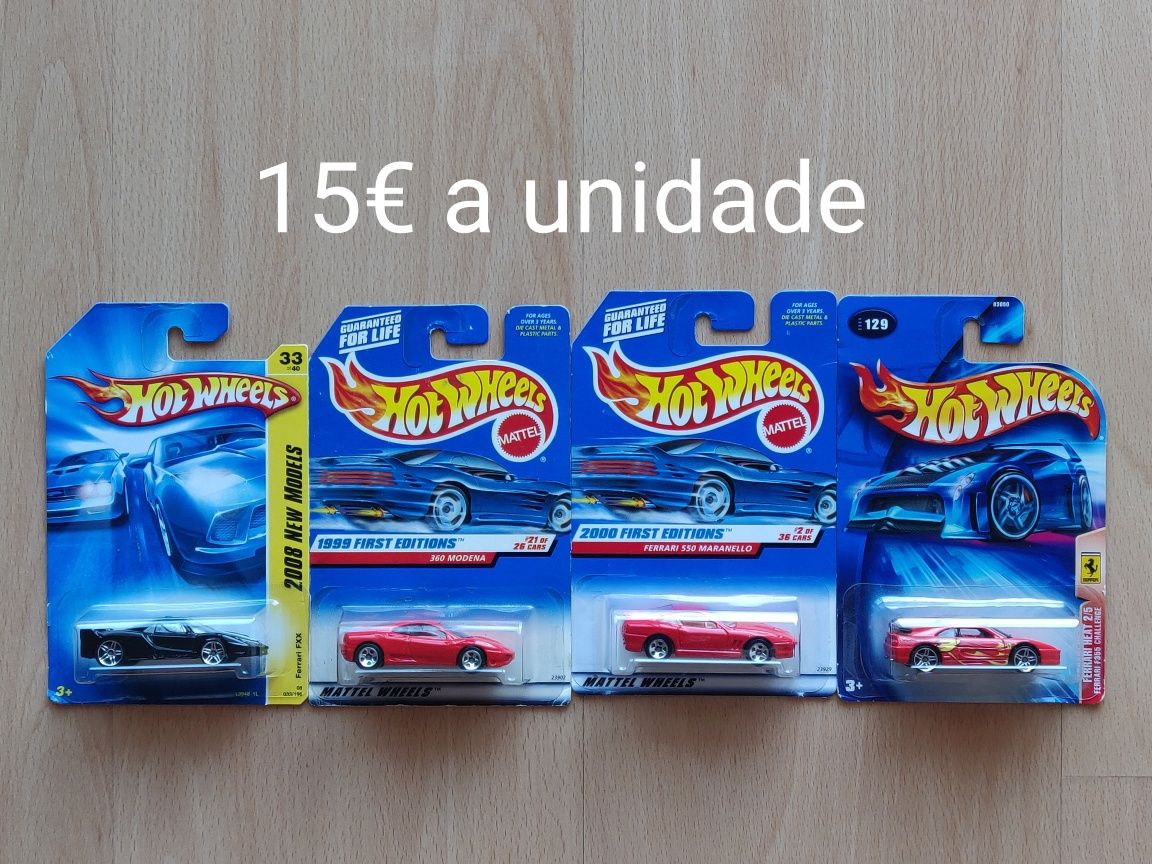 1:64 hot wheels real riders e packs ferrari. Team transport