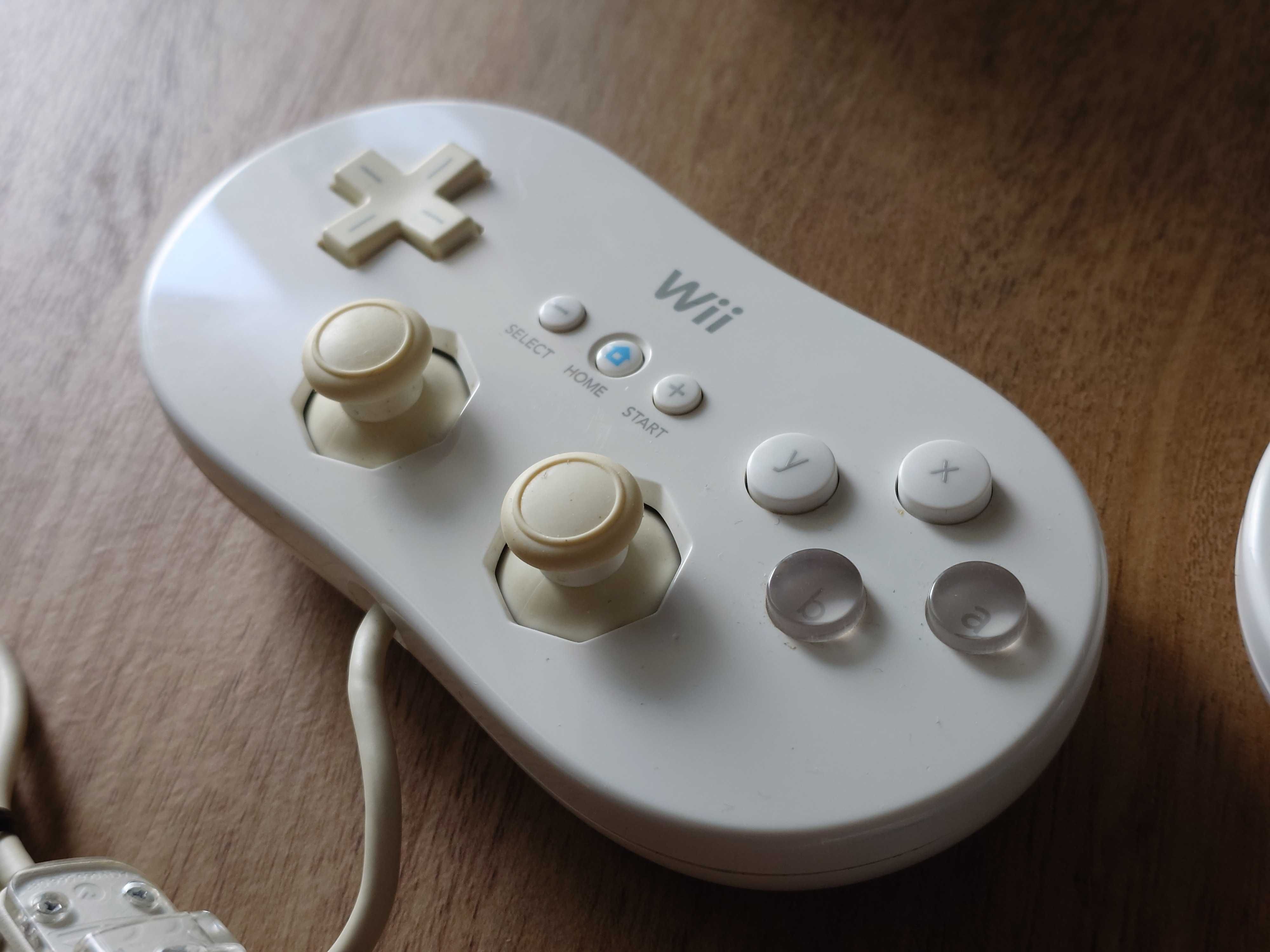 Wii Classic Controller x2 białe