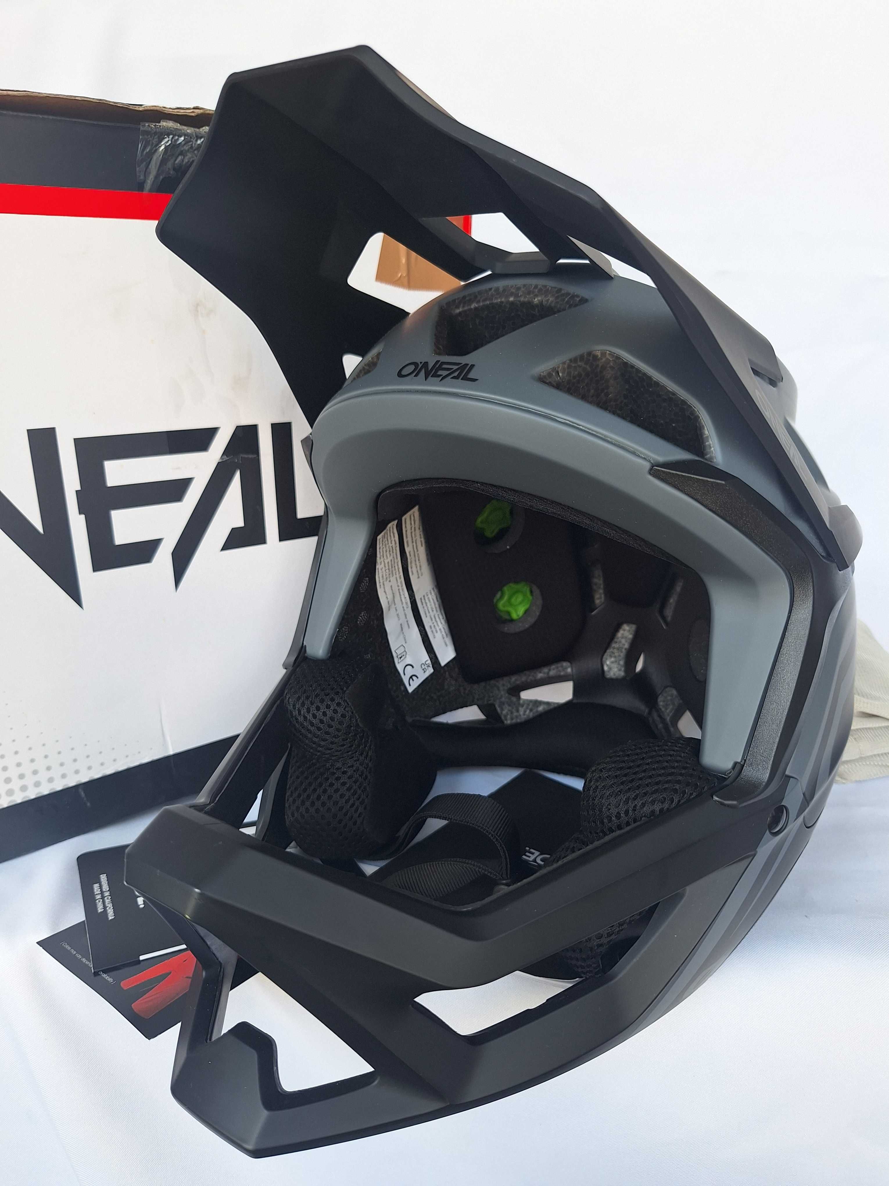 Kask fullface O'Neal Transition Helmet V23 Flash Black Gray S 55-56cm