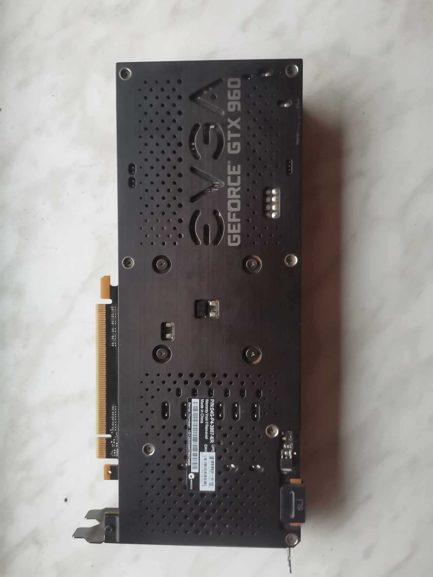 Nvidia GeForce GTX 960 4GB EVGA