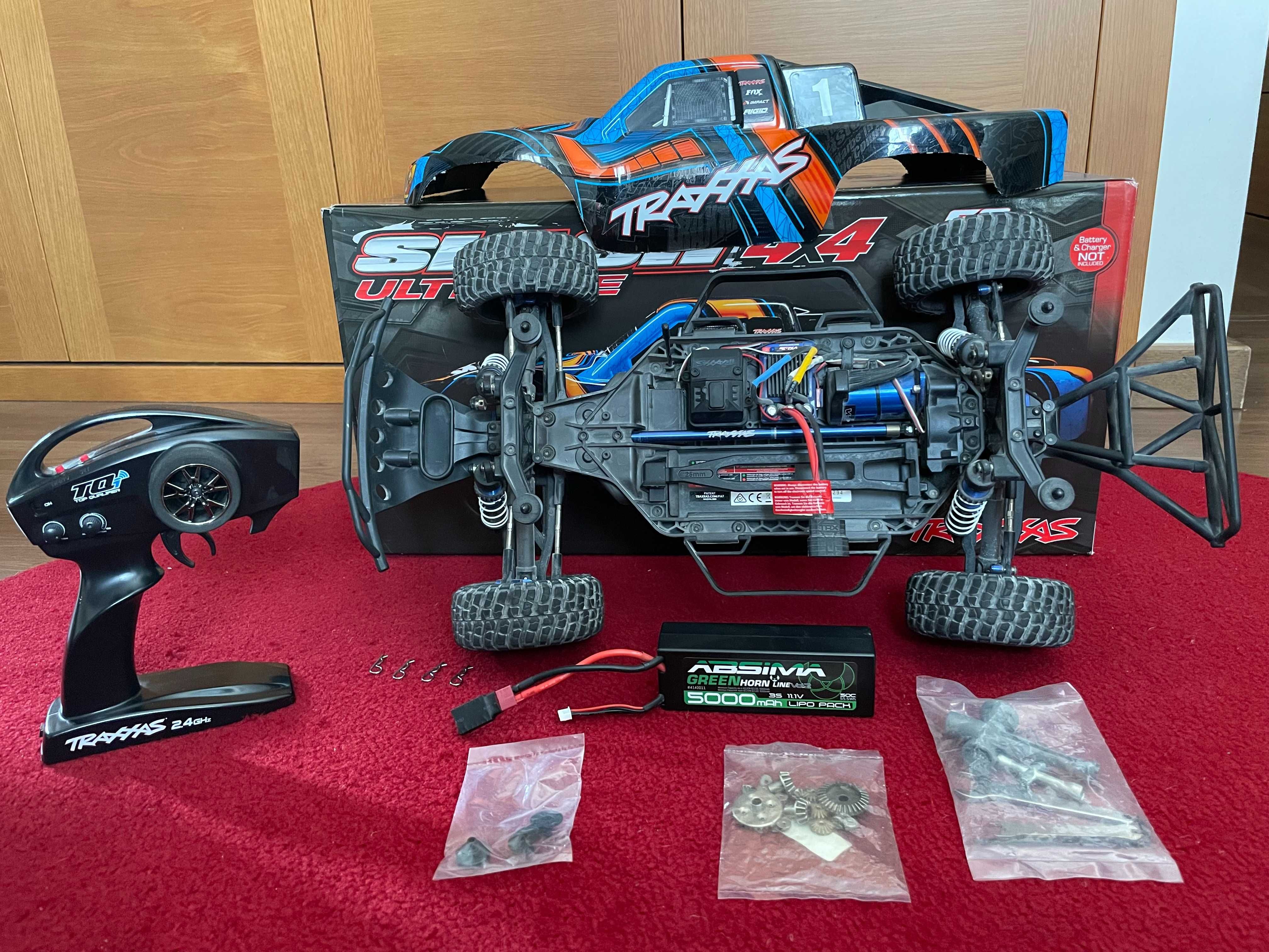 Carro eléctrico TRAXXAS Slash 4X4 Ultimate Edition 1/10 TSM