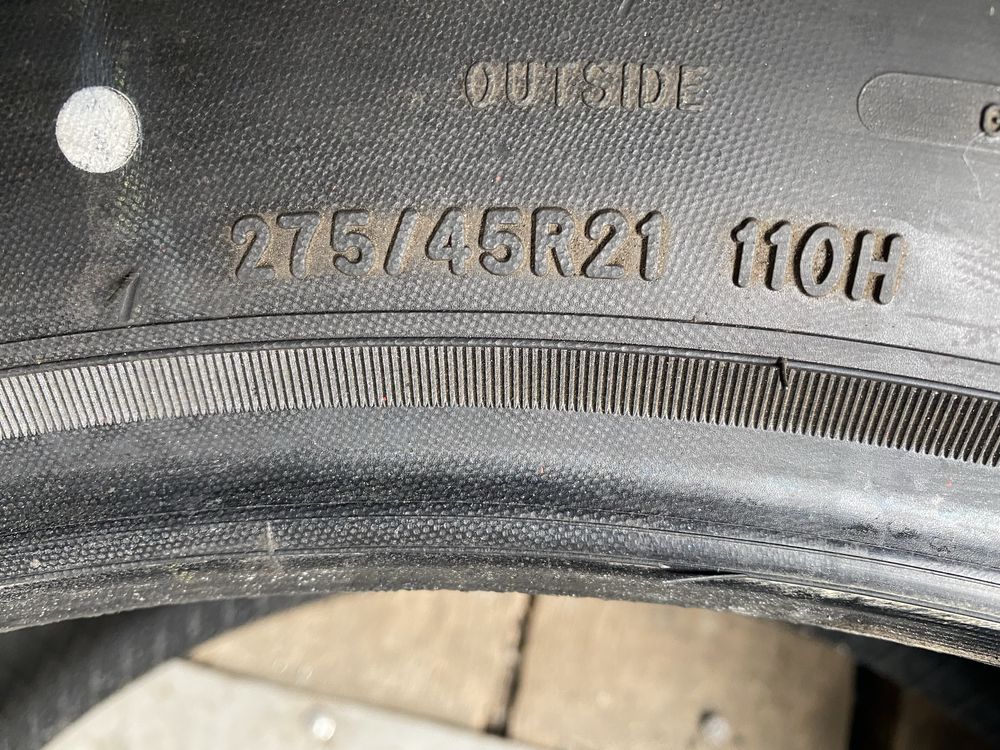 Літня резина шини 275/45R21 Goodyear SuperSport 99% протектор
