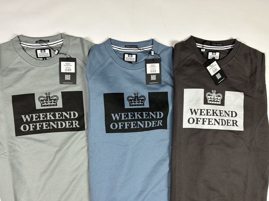 Світшоти WEEKEND OFFENDER нові оригінал.  С. М. Л.