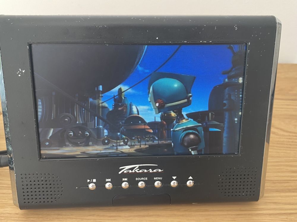 DVD player 7” portátil