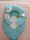 Ninho azul para bebe