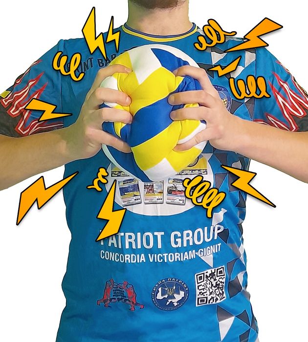 Плюшевий волейбольний м'яч