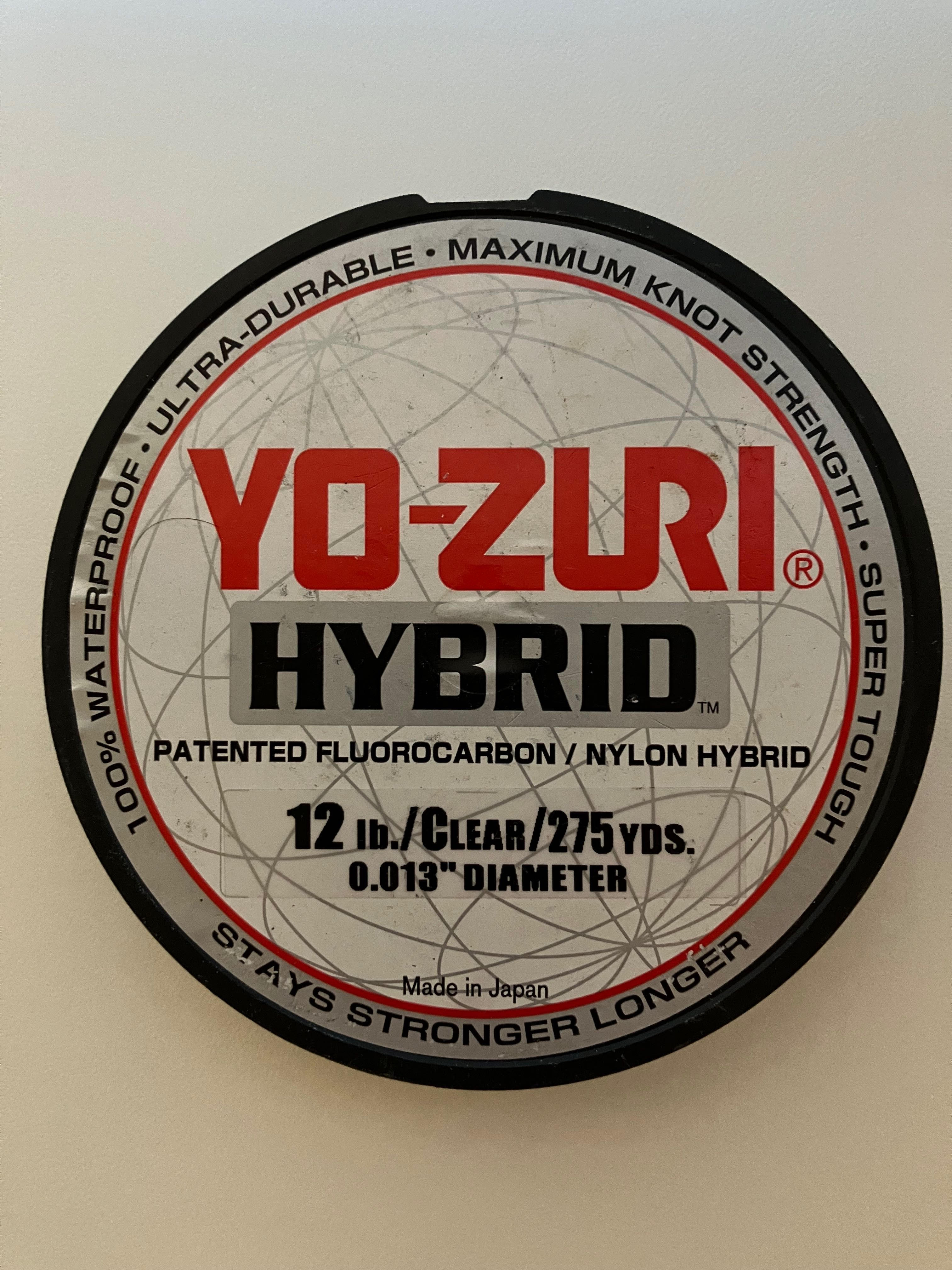 Волосінь / Флюорокарбон / Леска / Yo-Zuri Hybrid (12 lb. / 250 m.)