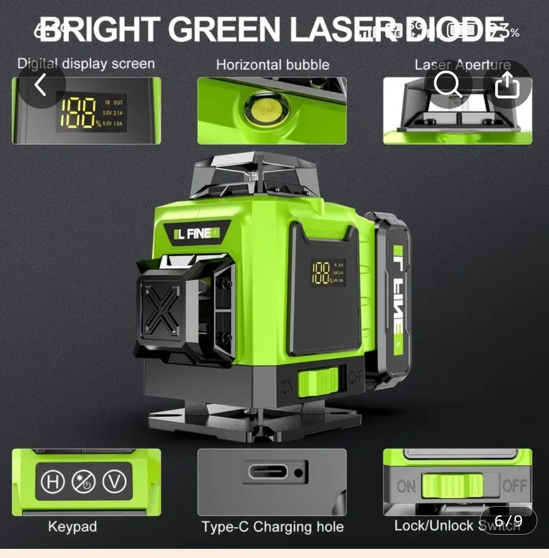 Laser Lfine nowy