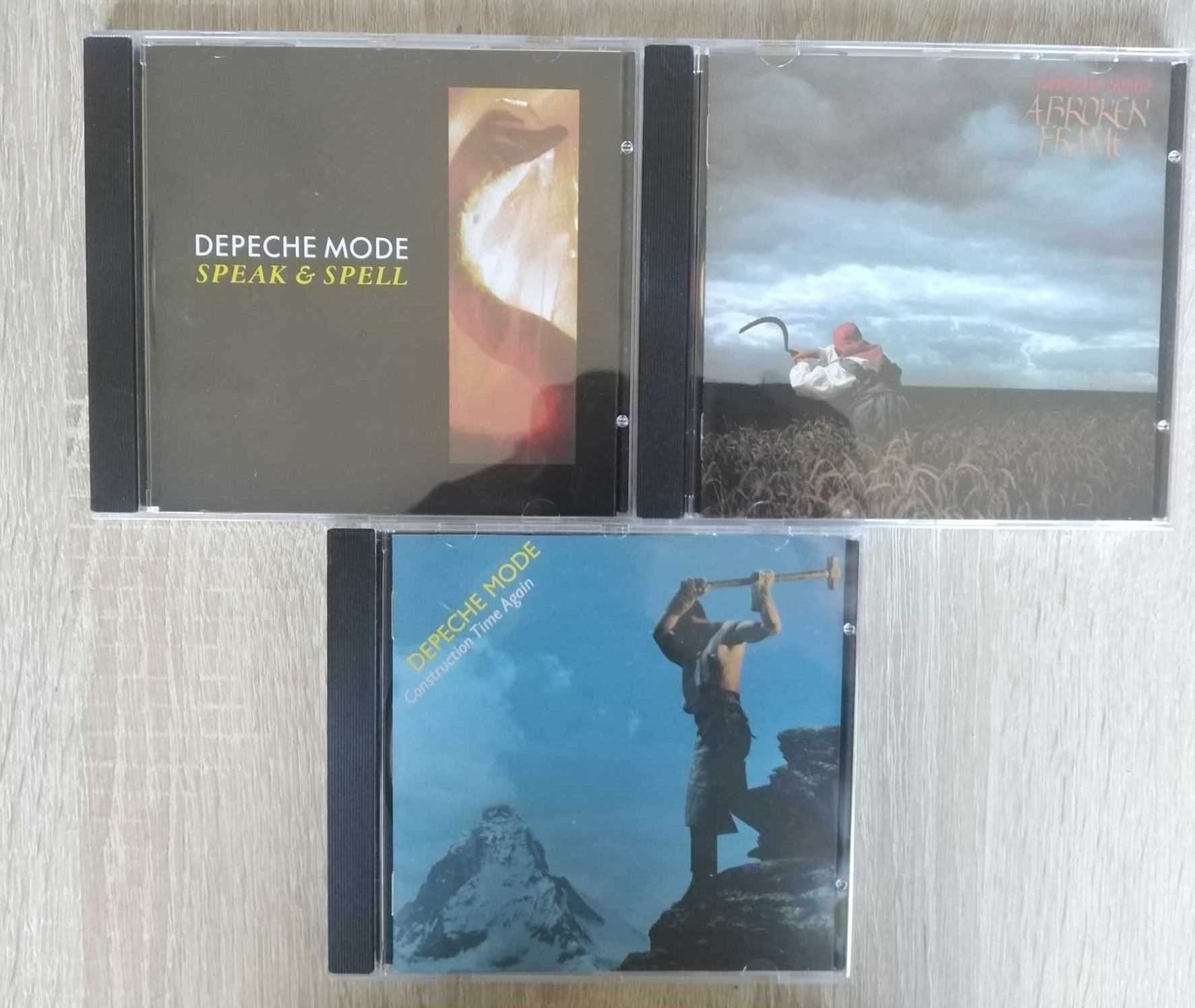 Depeche Mode ‎– Construction .../A Broken .../Speak & Spell box 3 CD