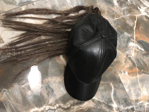 Блайзер кепка с волосами
