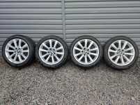 Колеса в зборі оригінальні BMW 5*120 R18 Bridgestone 245/45 R18