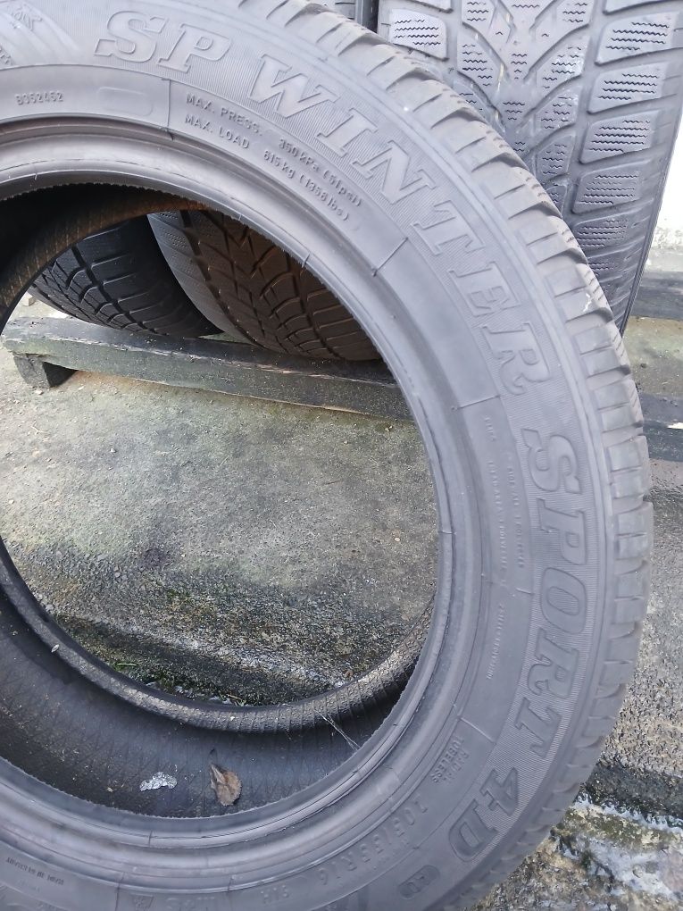 Шини Dunlop 205 55 R 16 4шт Зима (0323) Резина