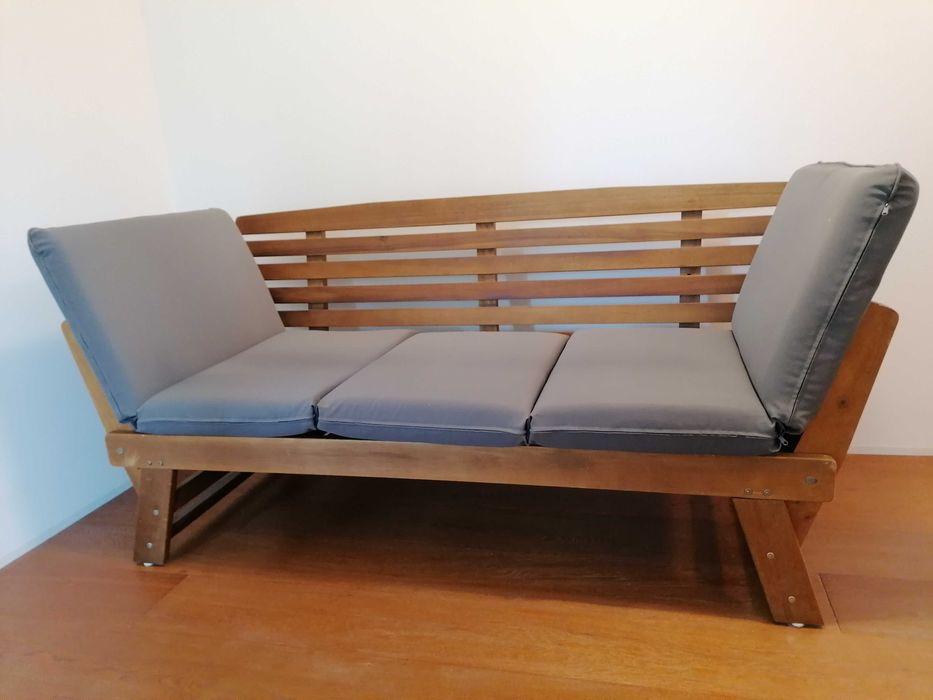 Sofa exterior madeira