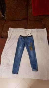 Spodnie Desigual chłopięce jeans stretch nowe bez metki 134/140
