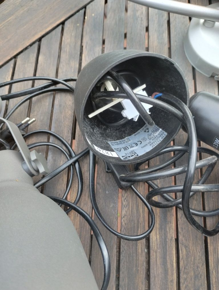 Zestaw lamp  skrzynka na klucze metal