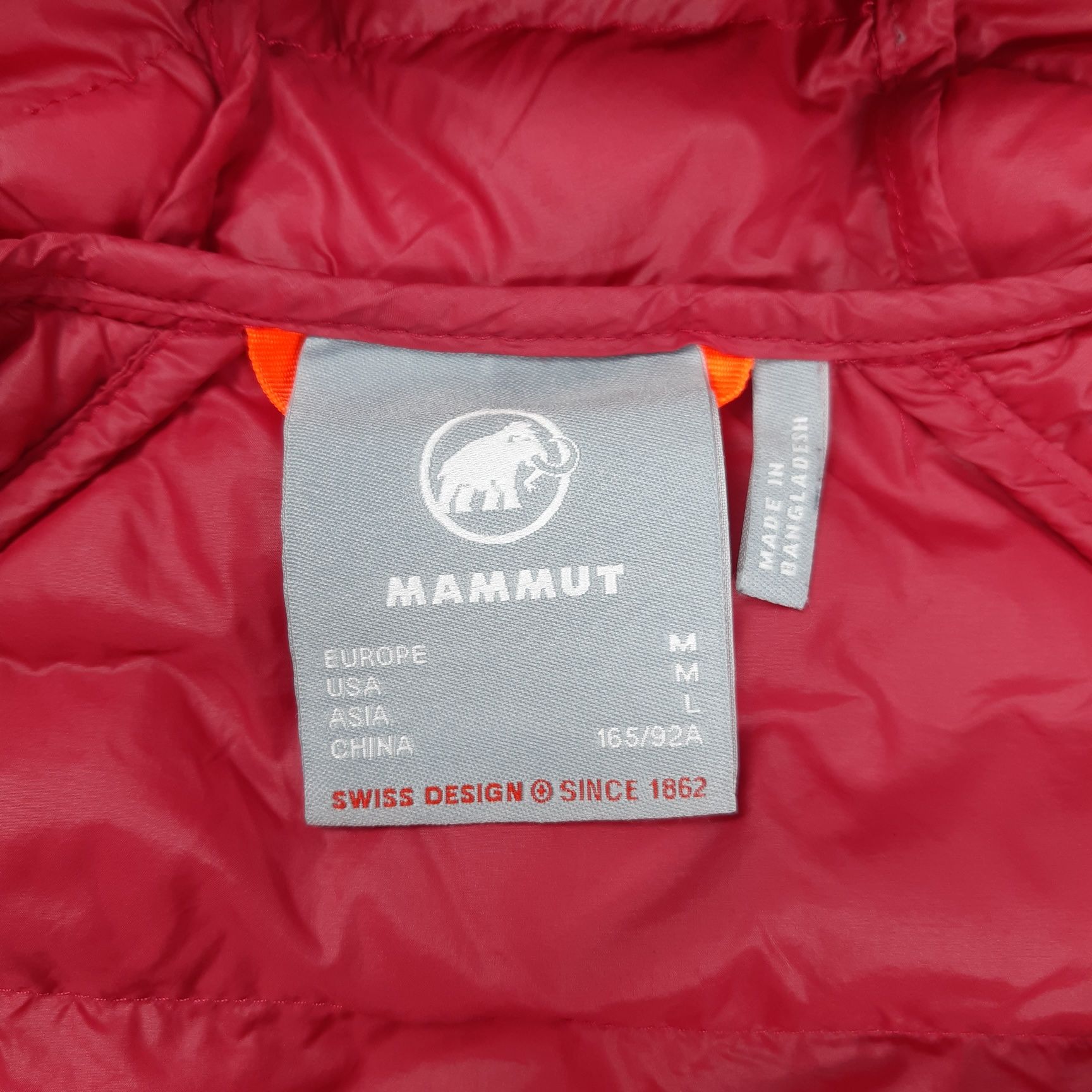 Микропуховик mammut