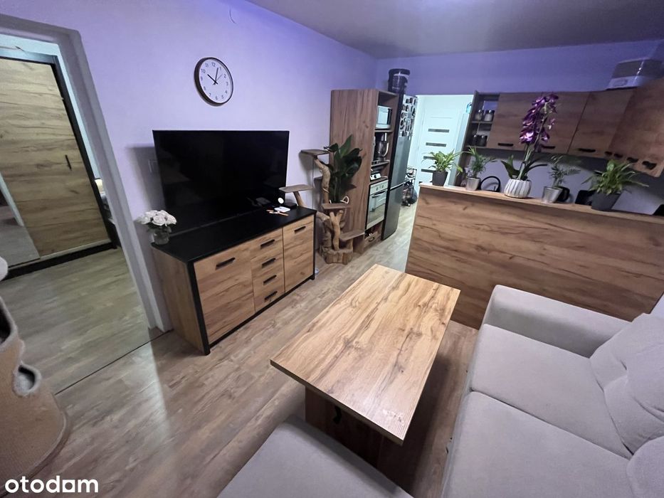 3 pok z balkonem po kapitalnym remoncie na I piętrze z wyposażeniem!