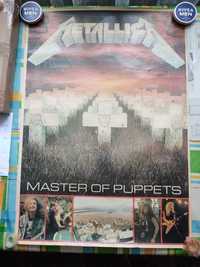 Plakat zespołu Metallica Master of puppets