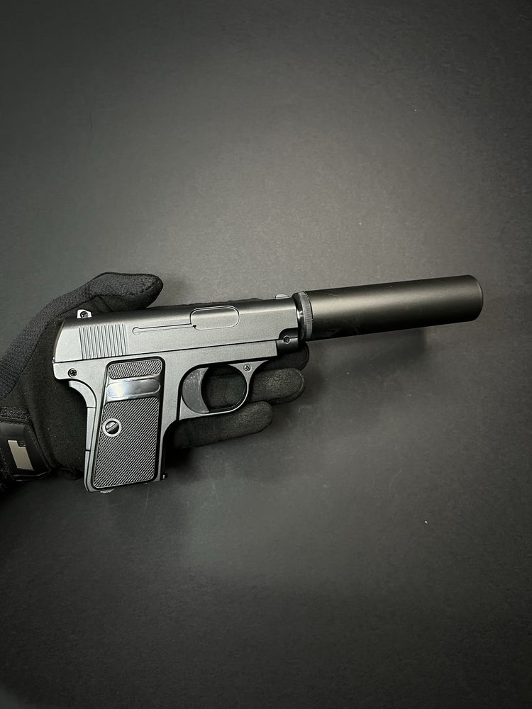 Іграшковий пістолет з глушником Кольт Galaxy G1A