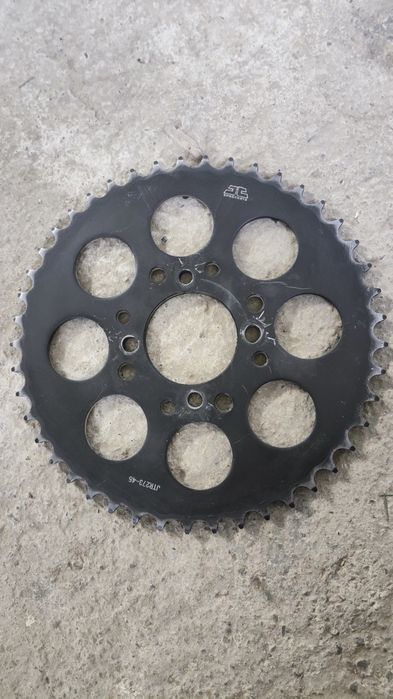 JET 45 зуб , Зірка на мото 520 шаг Текен