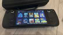 SteamDeck 256GB+512 niemal nówka, ideal, etui