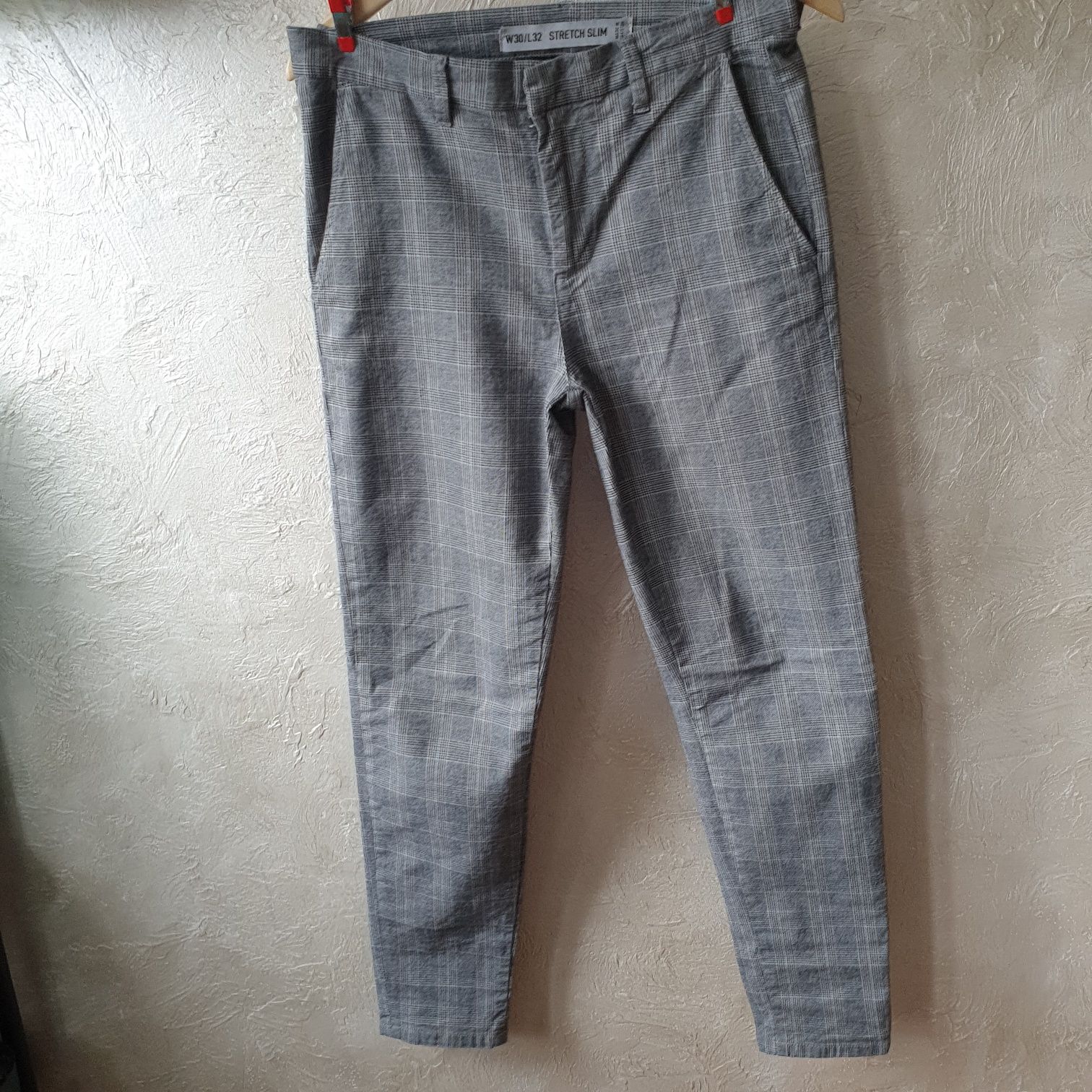 Spodnie w krate Denim Co