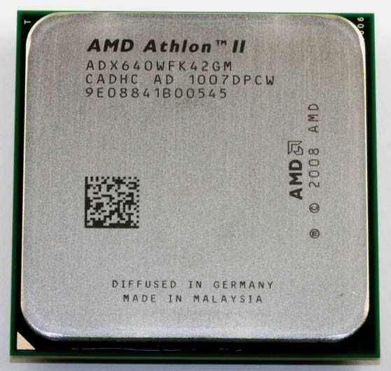 4-ядерный AMD Athlon x4 640 3.0 ГГц, AM3