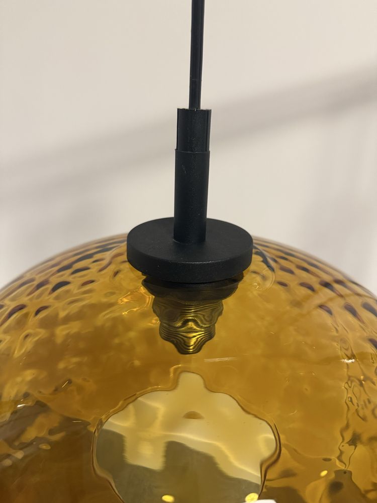 Lampa wisząca sufitowa Lumet Poznań, lata 60’te vitage, retro, PRL