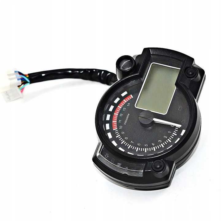 Uniwersalny licznik cyfrowy motocyklowy motocykl quad lcd czujnik
