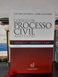 Código de Processo Civil Anotado - Volume 1.º Artigos 1.º a 361.º