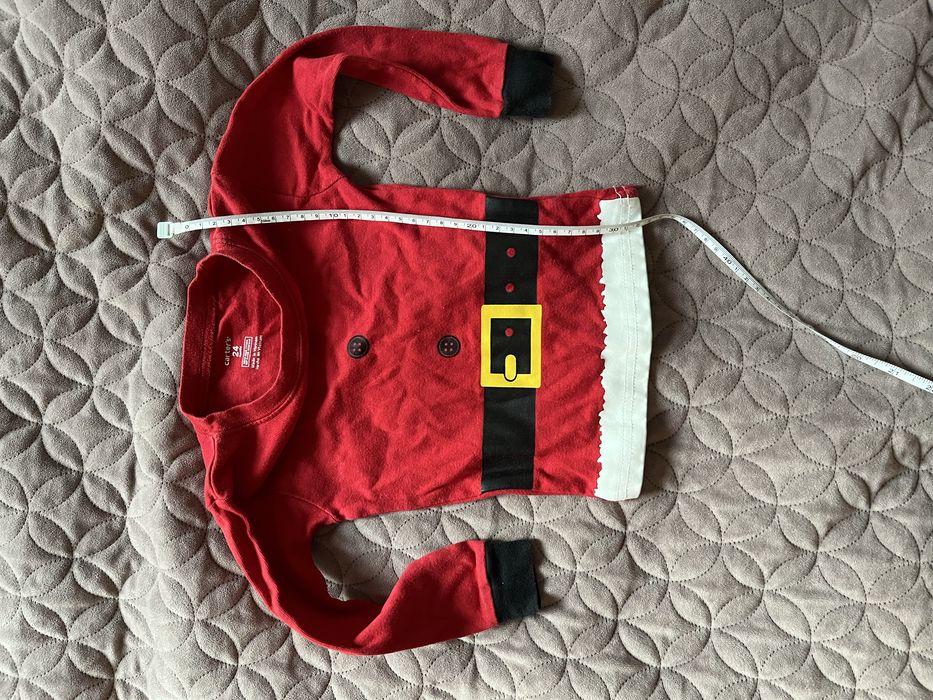 Bluzka świętego Mikołaja dla 2 latka rozmiar okolo 80