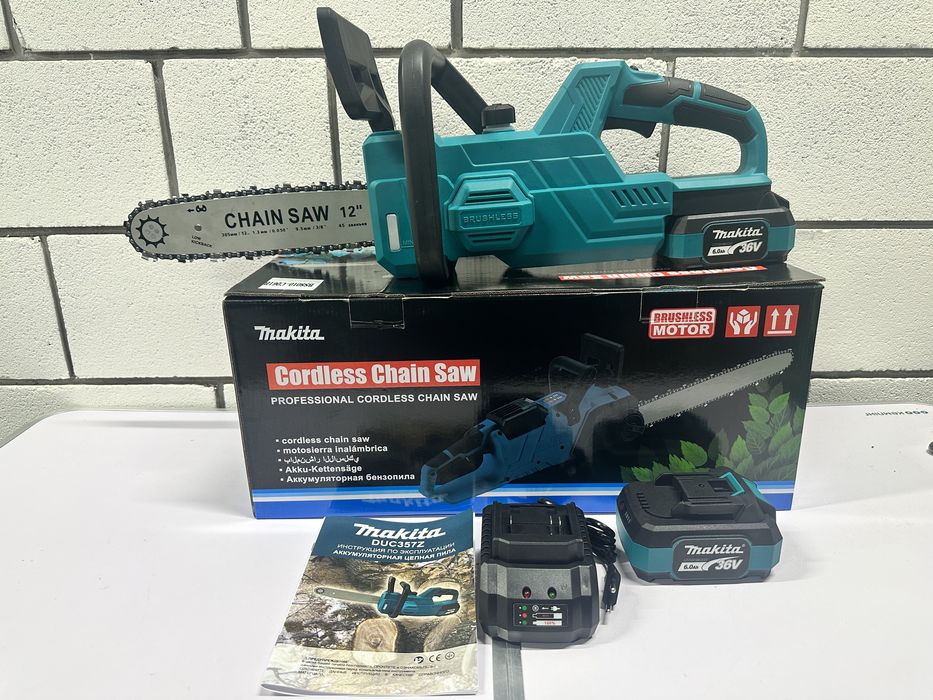Акція до середи! Акумуляторна пила Makita duc 357Z 36в6ампер шина 30см
