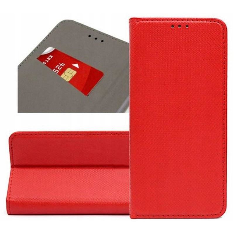 Etui Kabura Smart Case Book Do Samsung A20E Czerwony