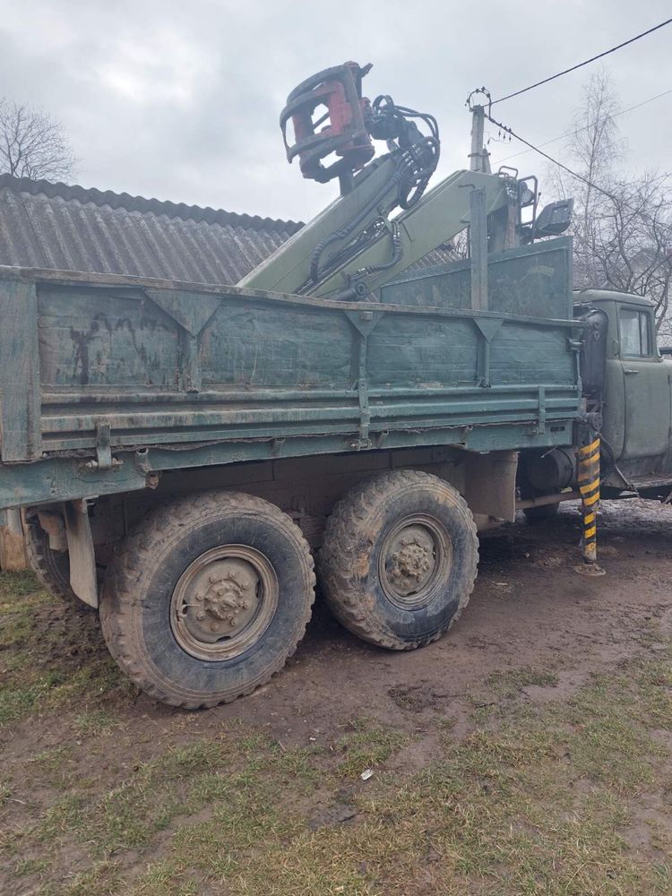 Зіл 131 самосвал маніпулятор