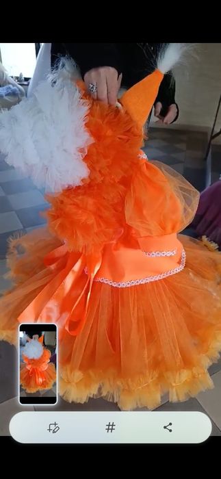 Сукня БІЛОЧКИ дитяча пишна