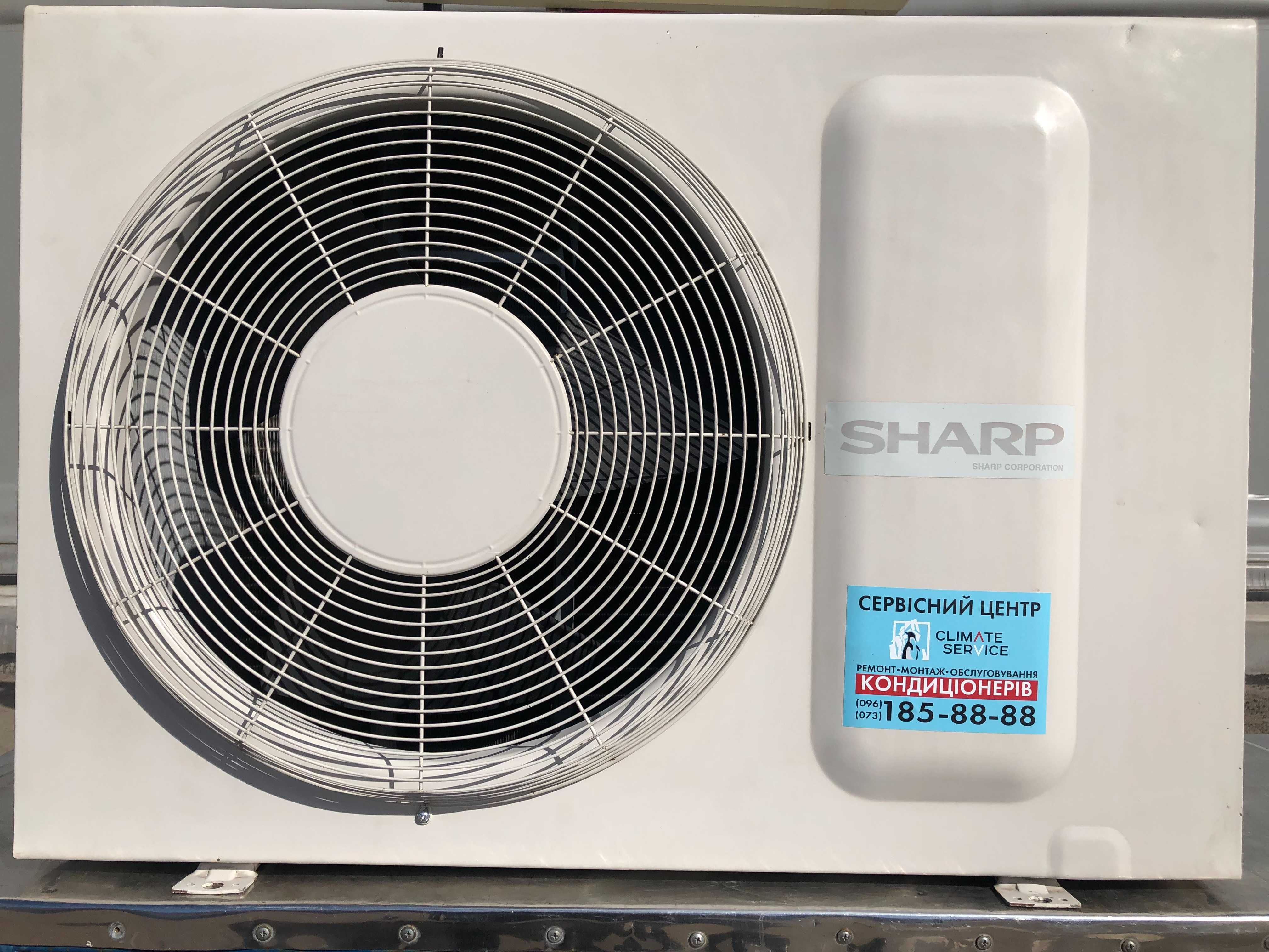 Кондиционер Sharp multi AY-M09AE/AE-M18AE б/у на два блока до 50 м2