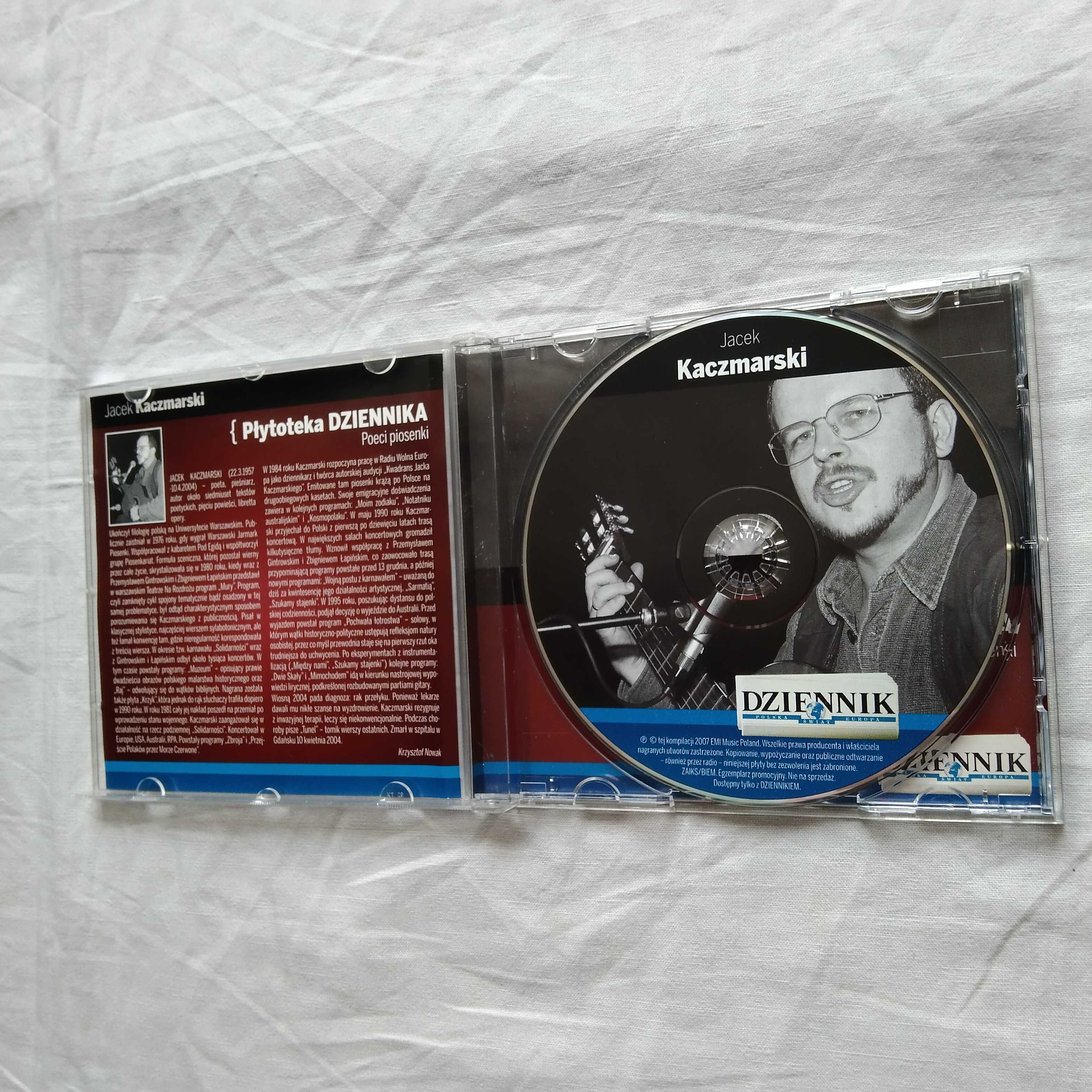 Jacek Kaczmarski - płyta Cd .