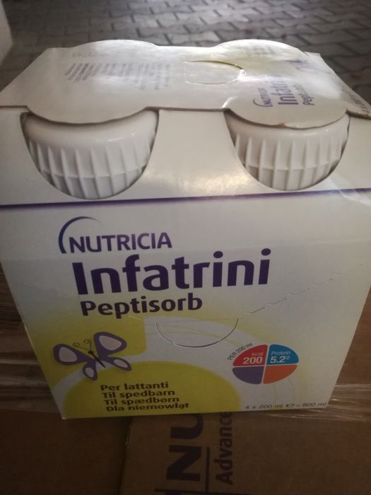 infatrini peptisorb mleczko w buteleczkach nutricia