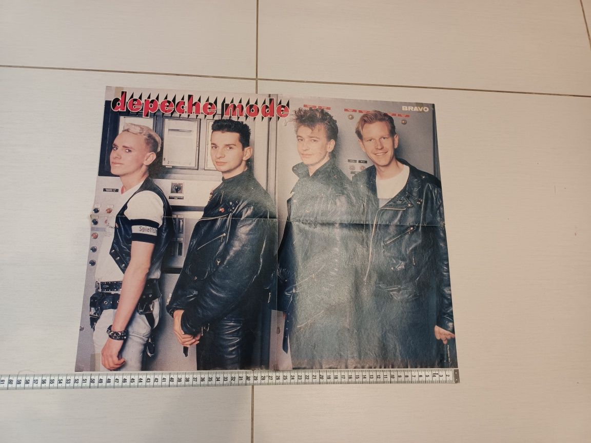 DEPECHE MODE zestaw (C) 4 plakatów kolekcjonerskich.