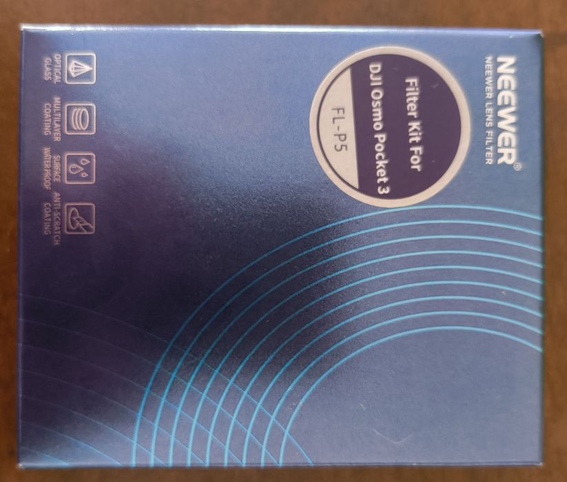 Neewer - FL-P5 4 Pack Magnetic ND Filter for DJI Osmo Pocket 3