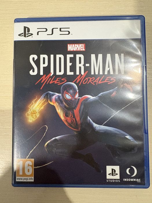 Диск на Ps 4-5 Spider Man Miles Morales
