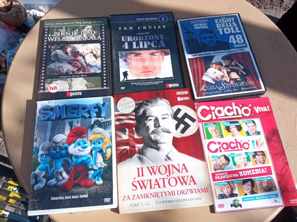 Zestaw filmów dvd