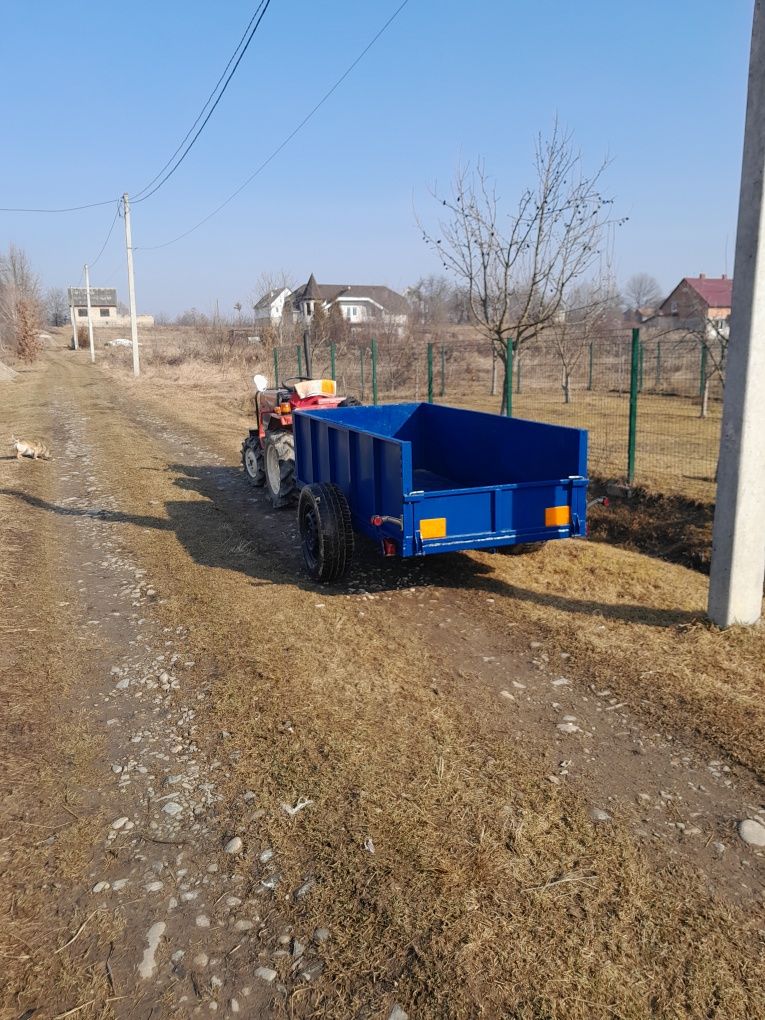 Трактор YanMar F15D + прицеп + фреза