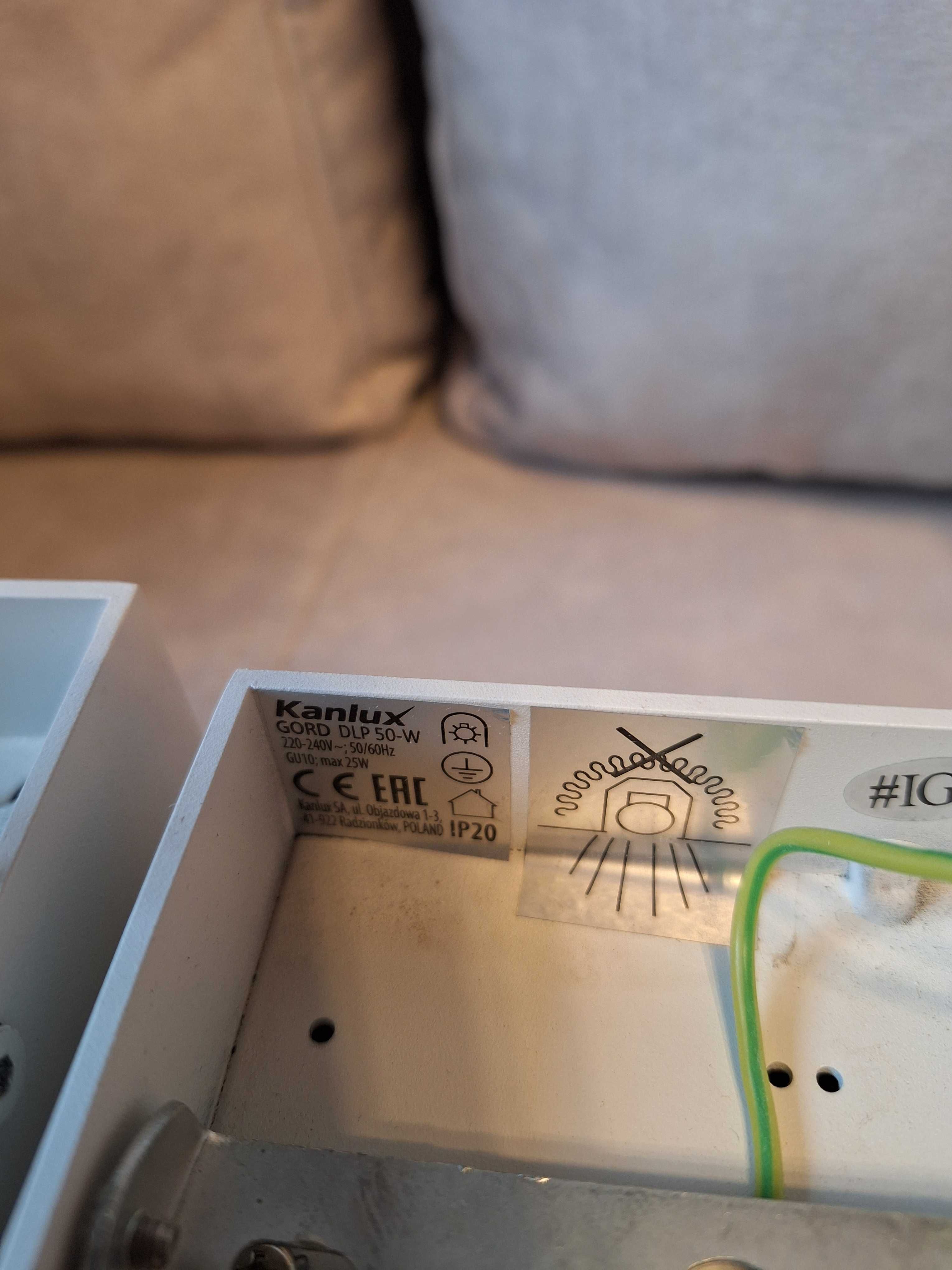 Oprawa sufitowa Halogen natynkowy Kanlux GORD DLP 50-W biały